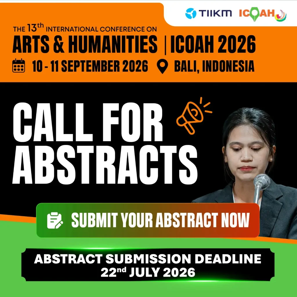 Be a presenter at International Arts conference 2026